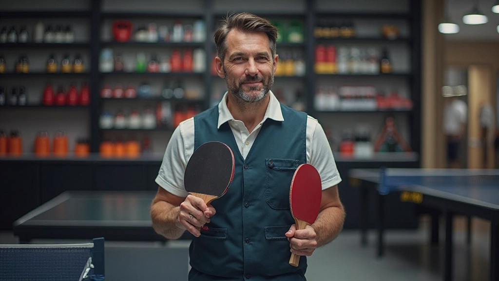اختيار المعدات الصحيحة للاعب تنس الطاولة مع عرض الرياح والمضارب المتخصصة